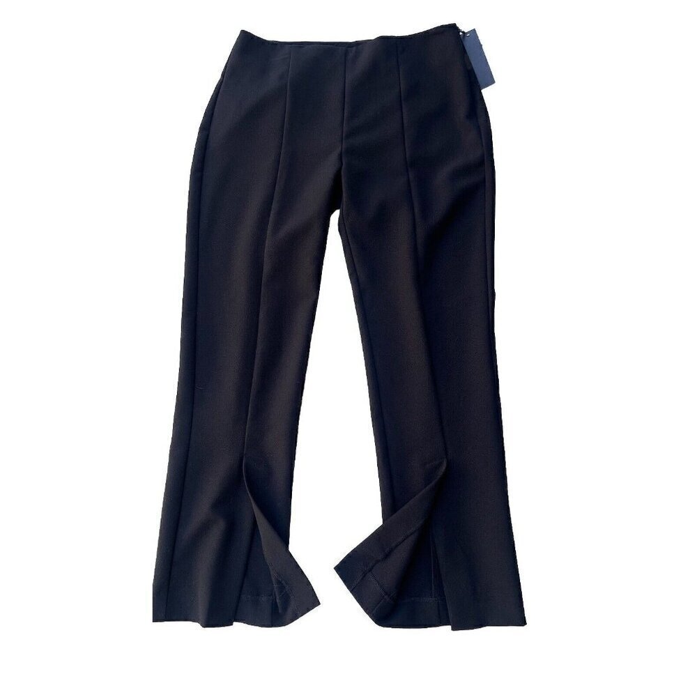 Supply & Demand Womens Black Slit Front Flat Ankle Pants Size 2 - Picture 7 of 16